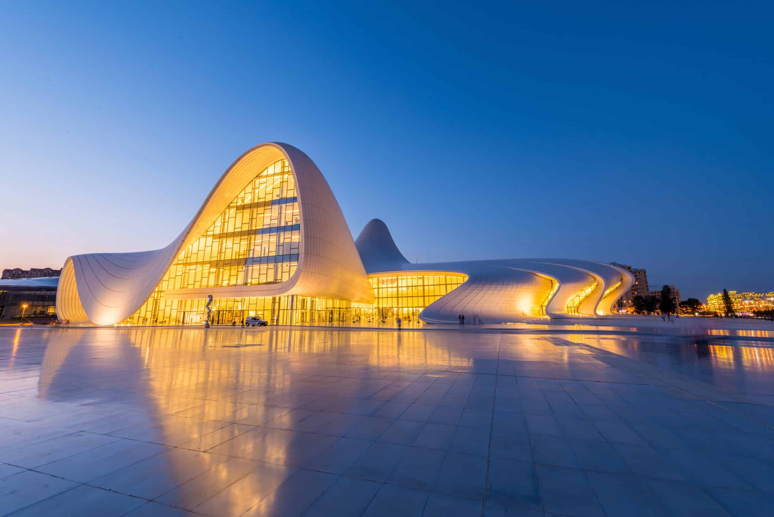 Futuristic architecture detail inspired by Zaha Hadid fluid forms