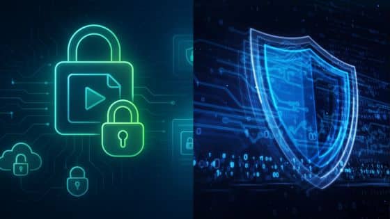 Viewing Deck Blog - 2025-07-29T172609992 Digital security concept with padlock icons and a blue shield, representing data protection and cybersecurity measures. | Sky Rye Design Digital security concept with padlock icons and a blue shield, representing data protection and cybersecurity measures.