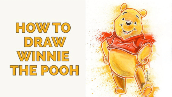 Viewing Deck Blog Step-by-step guide to drawing Winnie the Pooh, featuring vibrant colors and detailed illustration. | Sky Rye Design Step-by-step guide to drawing Winnie the Pooh, featuring vibrant colors and detailed illustration.