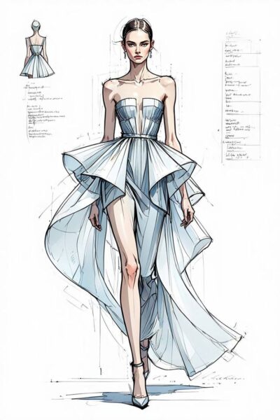 How to Draw the Human Figure for Fashion Illustration – Step-by-Step Guide