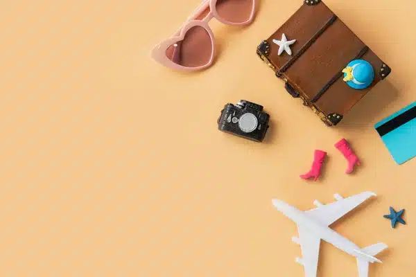depositphotos_298170252-stock-photo-miniature-travel-accessories-and-items | Sky Rye Design