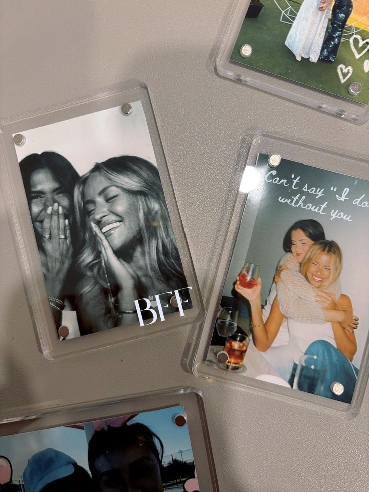 Bridesmaid Proposal Photo Frame Custom Acrylic Fridge Magnetic Photo Frames With Personalized Photos Photo Frame With Custom Text - Etsy Assorted friendship photo collage with joyful moments, laughter, and hugs. Perfect for celebrating best friends forever. | Sky Rye Design Assorted friendship photo collage with joyful moments, laughter, and hugs. Perfect for celebrating best friends forever.