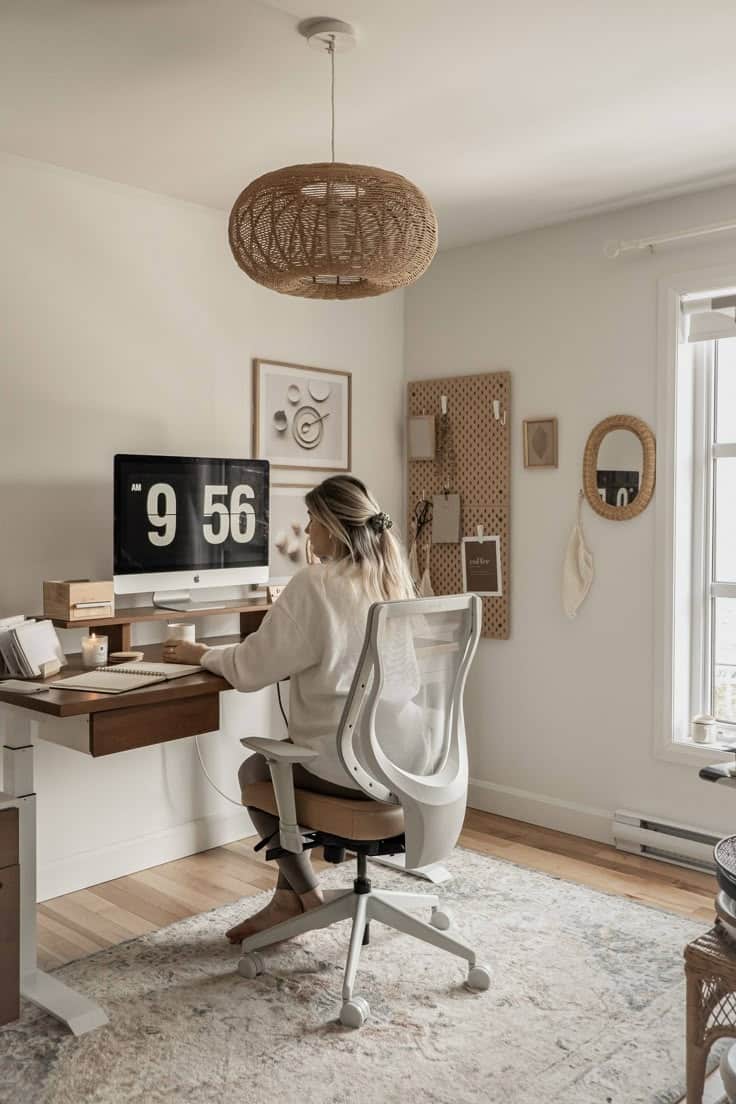 How to Set Up a Home Office: Cozy Remote Work Guide