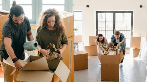 Viewing Deck Blog - 2025-08-13T233009375 People packing and enjoying their move with boxes in a bright room. | Sky Rye Design People packing and enjoying their move with boxes in a bright room.
