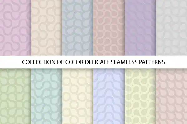 depositphotos_563026930-stock-illustration-collection-of-vector-seamless-colorful Colorful seamless pattern collection featuring soft, delicate designs in various pastel hues for versatile backgrounds. | Sky Rye Design Colorful seamless pattern collection featuring soft, delicate designs in various pastel hues for versatile backgrounds.
