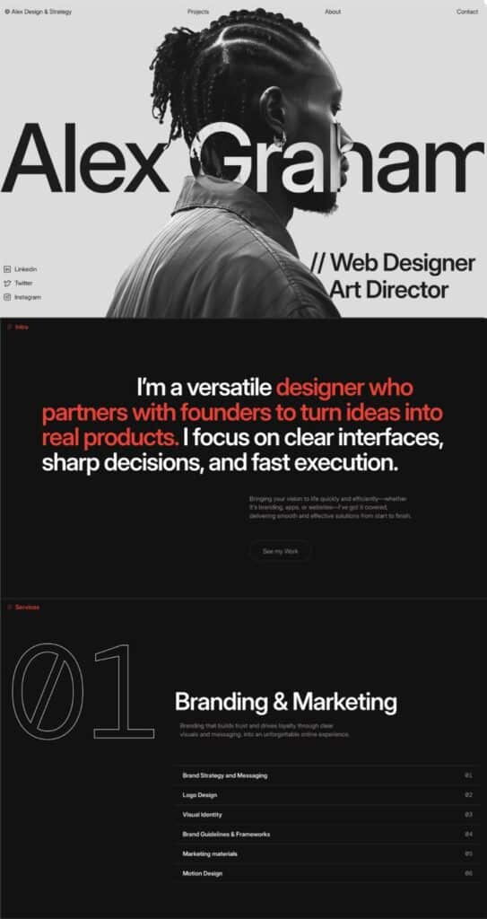 e497fa6751dd90f377a9ccb13de7adf5 Portrait of a web designer and art director with focus on branding and marketing strategies for impactful product design. | Sky Rye Design Portrait of a web designer and art director with focus on branding and marketing strategies for impactful product design.
