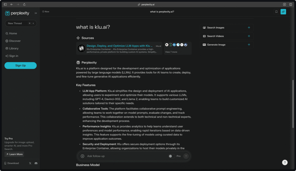 Klu.ai platform overview: features, collaborative tools, and secure AI deployment for optimized application development.