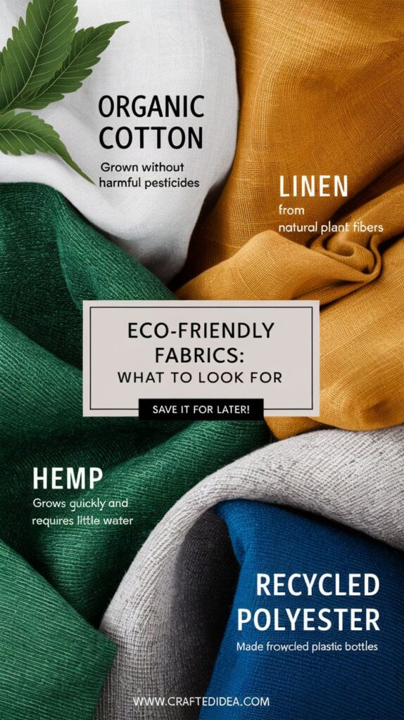 🌿 The Ultimate Guide to Eco-Friendly Fabrics Sustainable Fashion Eco-friendly fabrics: organic cotton, linen, hemp, and recycled polyester. Sustainable textile choices guide. | Sky Rye Design Eco-friendly fabrics: organic cotton, linen, hemp, and recycled polyester. Sustainable textile choices guide.