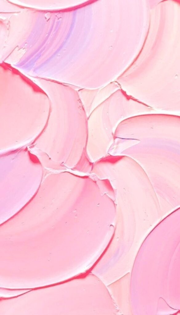 Pink abstract brush strokes with smooth texture and soft gradients.
