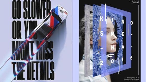 Viewing Deck Blog - 2025-09-09T154946713 Race car over Go Slower text and abstract art poster with face and floral accents for Kino Smelana Festival 2016. | Sky Rye Design Race car over Go Slower text and abstract art poster with face and floral accents for Kino Smelana Festival 2016.