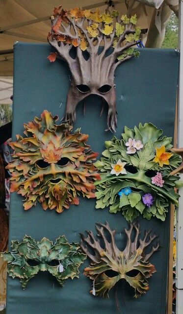 a58b08906536f095249eb8b7fa5efaa0 Five intricately designed leaf-themed masks displayed on a board, each featuring vibrant autumn and floral details. | Sky Rye Design Five intricately designed leaf-themed masks displayed on a board, each featuring vibrant autumn and floral details.