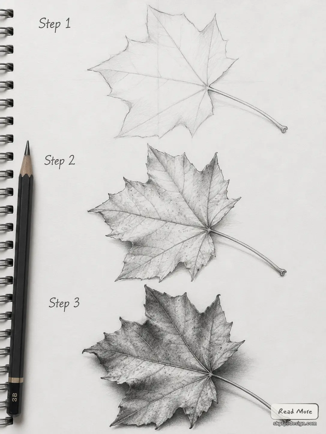How to Draw Fall Leaves: Easy 7-Step Drawing Guide