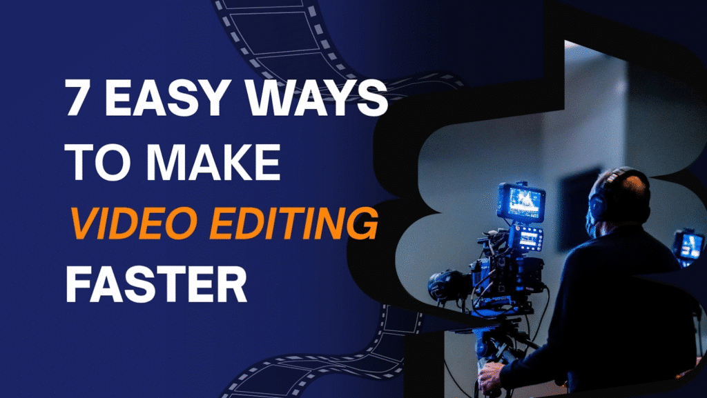 image Discover 7 easy ways to speed up video editing with this informative guide for editors. | Sky Rye Design Discover 7 easy ways to speed up video editing with this informative guide for editors.
