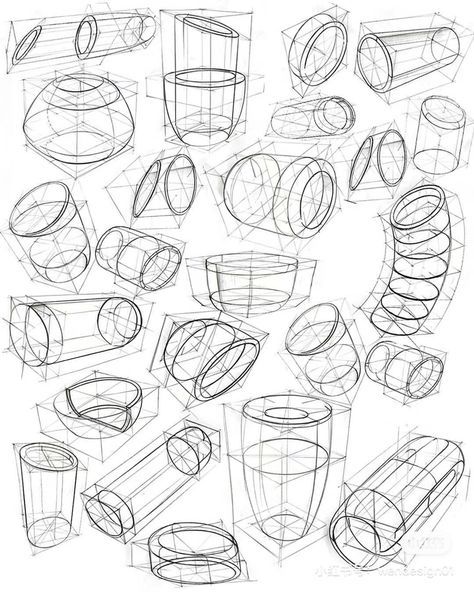 0ee2a978f5a72c01c07fe00baa6e5c57 Perspective sketches of geometric shapes and 3D forms, showcasing detailed wireframe drawing techniques. | Sky Rye Design Perspective sketches of geometric shapes and 3D forms, showcasing detailed wireframe drawing techniques.