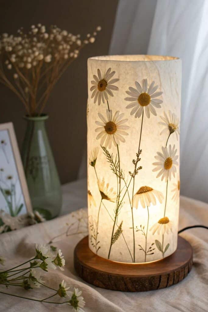 Craft Decorative Lighting 1 Decorative lamp with floral design, illuminating a cozy room with a warm glow, perfect for home decor. | Sky Rye Design Decorative lamp with floral design, illuminating a cozy room with a warm glow, perfect for home decor.