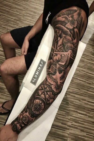 Unleash Your Style: Awesome Sleeve Tattoo Ideas for Your Next Ink | Sky ...