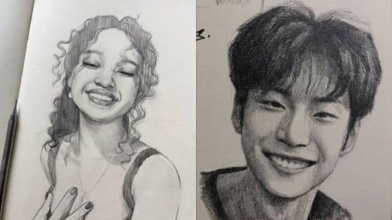 Viewing Deck Blog - 2025-10-17T212448869 Pencil sketches of two smiling individuals showcasing expressive and detailed portrait art. | Sky Rye Design Pencil sketches of two smiling individuals showcasing expressive and detailed portrait art.