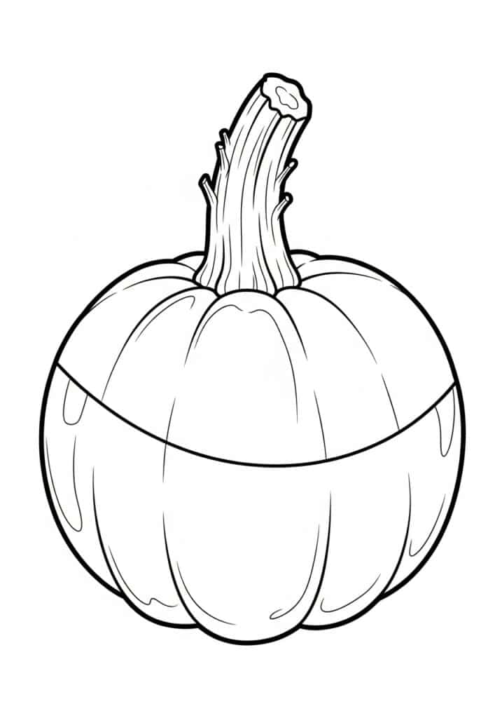 ai-generated-draw_the_stem_and_base_your_pu-2 Line art of a pumpkin with a detailed stem, perfect for Halloween or autumn coloring activities. | Sky Rye Design Line art of a pumpkin with a detailed stem, perfect for Halloween or autumn coloring activities.