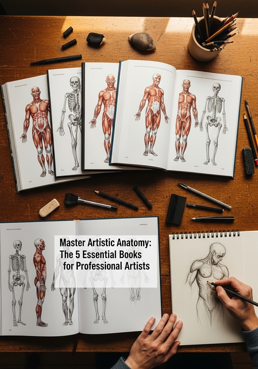Top 5 Artistic Anatomy Books for Professionals