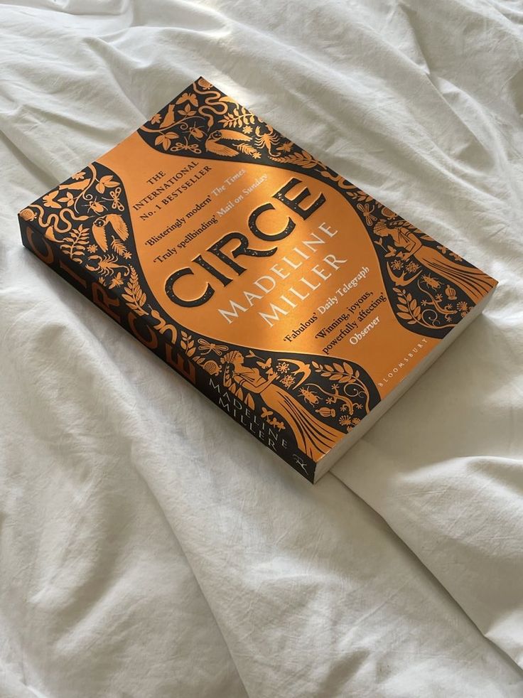 circe madeline miller Circe by Madeline Miller book cover on a white sheet, featuring intricate gold and black illustrations. | Sky Rye Design Circe by Madeline Miller book cover on a white sheet, featuring intricate gold and black illustrations.