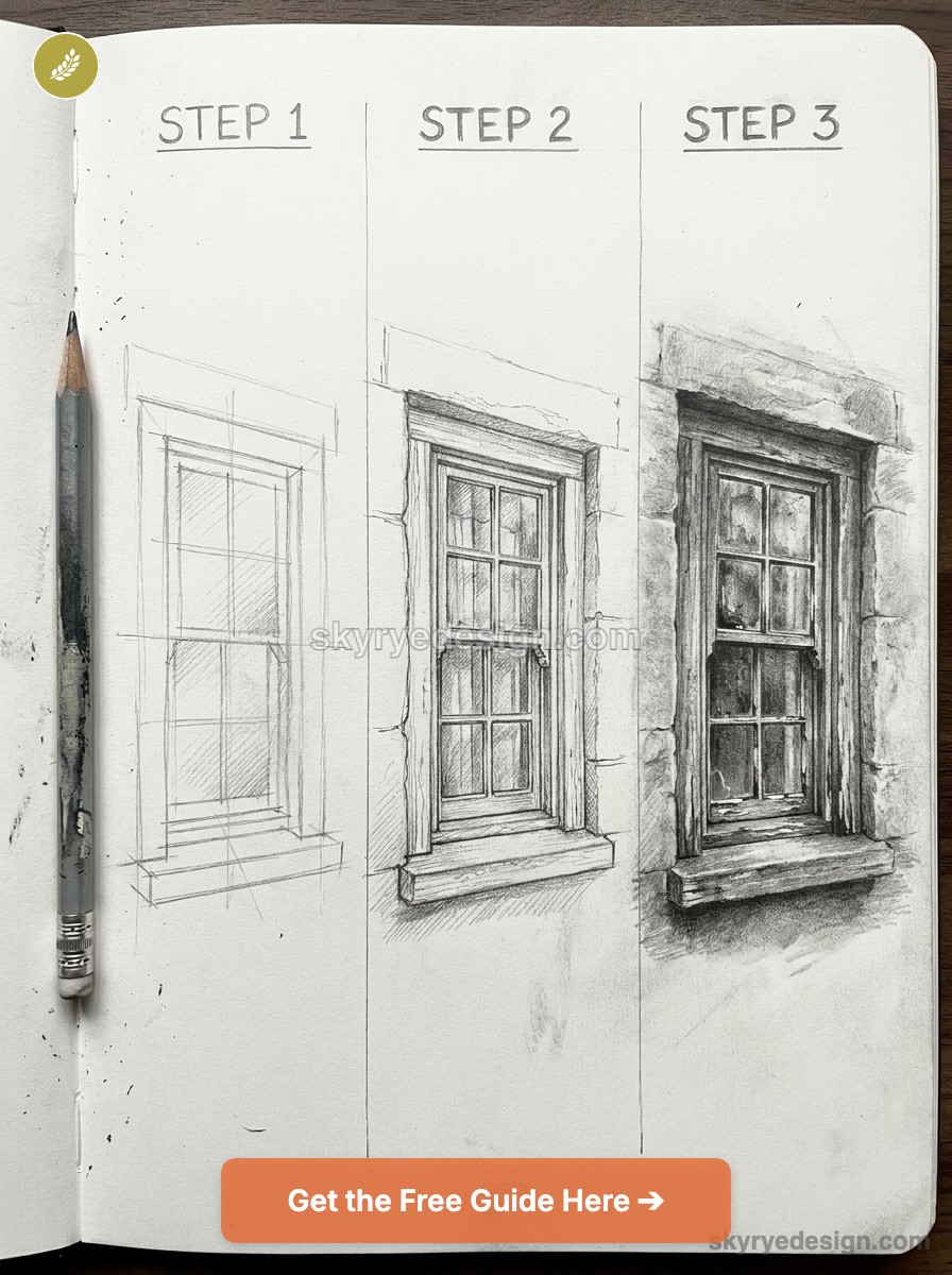 How to Draw a Simple House: Step-by-Step for Beginners