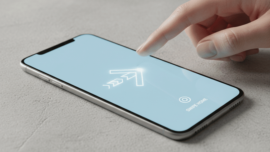 завантаження 66 Finger touches a smartphone screen with glowing arrow graphic, next to a succulent and a cup on a gray surface. | Sky Rye Design Finger touches a smartphone screen with glowing arrow graphic, next to a succulent and a cup on a gray surface.