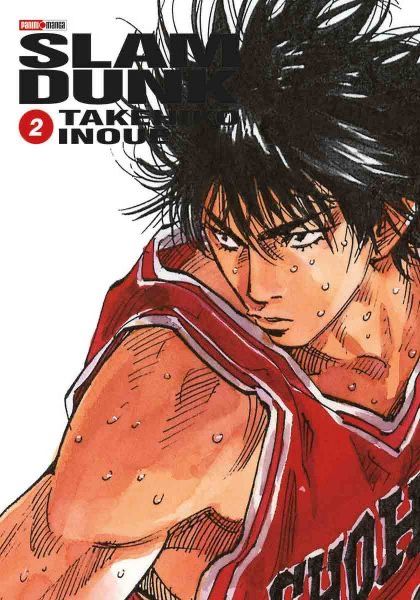 _𓆩✧︎𓆪_ Illustrated character in a red basketball jersey from Slam Dunk manga, volume 2 cover. Dynamic sports anime illustration. | Sky Rye Design Illustrated character in a red basketball jersey from Slam Dunk manga, volume 2 cover. Dynamic sports anime illustration.