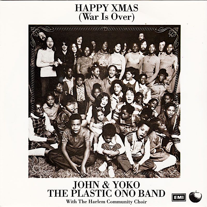 062e4dbb21e26b3059051bcbe0f36830 Cover of Happy Xmas (War Is Over) by John & Yoko with The Plastic Ono Band and Harlem Community Choir. | Sky Rye Design Cover of Happy Xmas (War Is Over) by John & Yoko with The Plastic Ono Band and Harlem Community Choir.