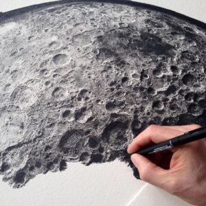 Moon Drawing Techniques: Capture the Cosmos on Paper