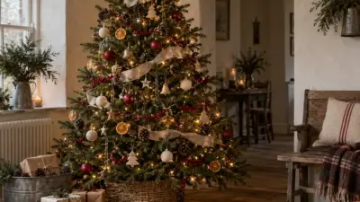 Classic Traditional Christmas tree decor