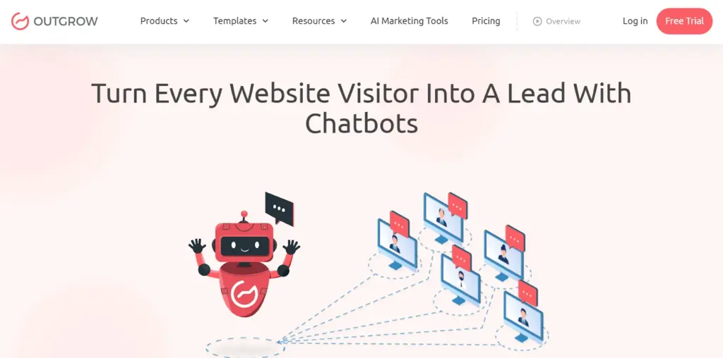 3 Chatbot turning web visitors into leads with Outgrow for increased engagement and conversion. | Sky Rye Design Chatbot turning web visitors into leads with Outgrow for increased engagement and conversion.