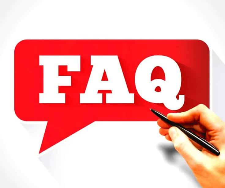 How to Become a Bookkeeper With No Experience - Earn Smart Online Class Red speech bubble with FAQ text, hand holding pen. Frequently Asked Questions concept for quick answers and information. | Sky Rye Design Red speech bubble with FAQ text, hand holding pen. Frequently Asked Questions concept for quick answers and information.