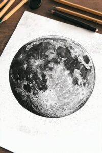 How to Draw a Moon Crater: Easy Step-by-Step Guide