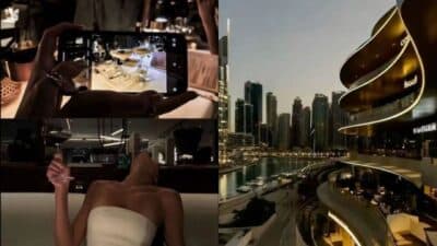 Luxurious city nightlife with fine dining, elegant toasts, and stunning skyline views.