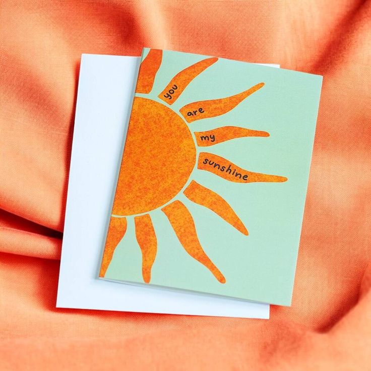 You Are My Sunshine Greeting Card | Sky Rye Design