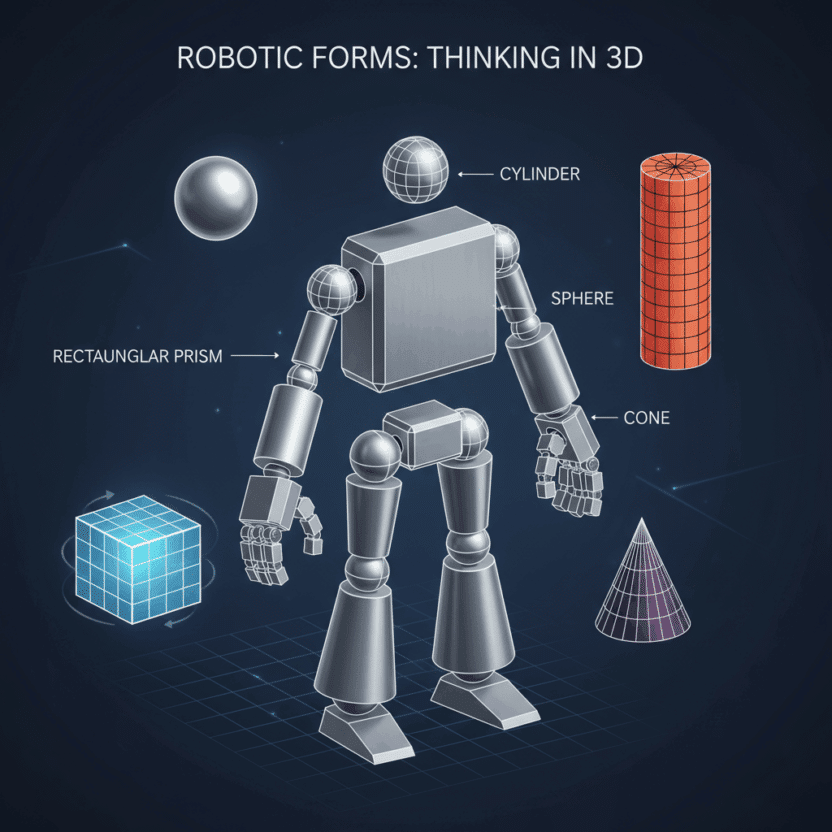 Robot Ribs Drawing Learn How to Draw a Robot: Easy Steps for Beginners
