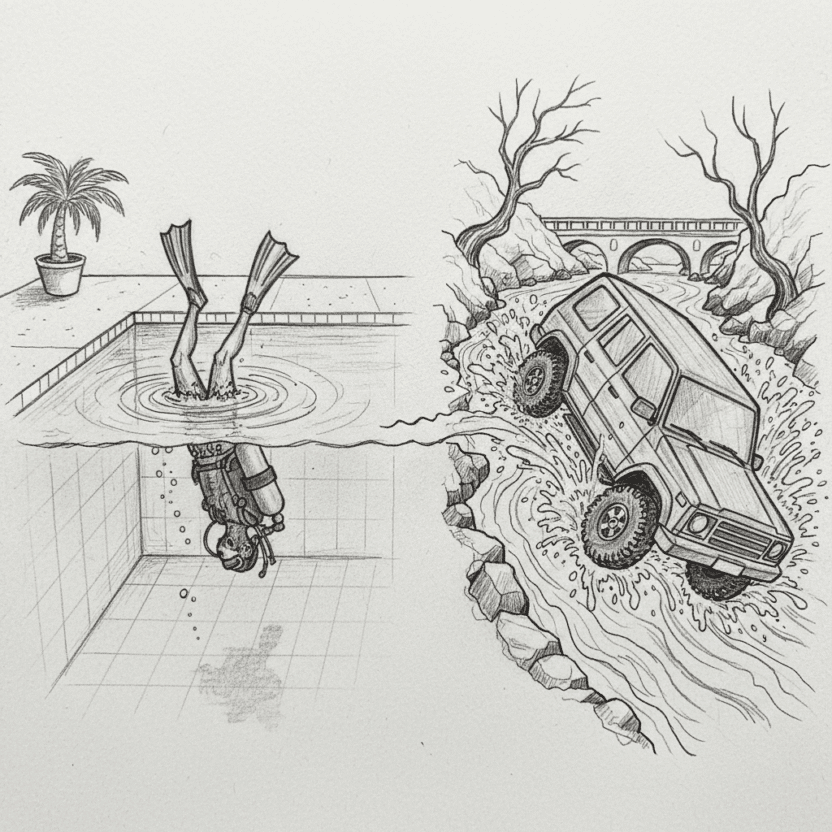Draw Raging Water How to Draw a Splash Water: Easy Tutorial | Sky Rye Design