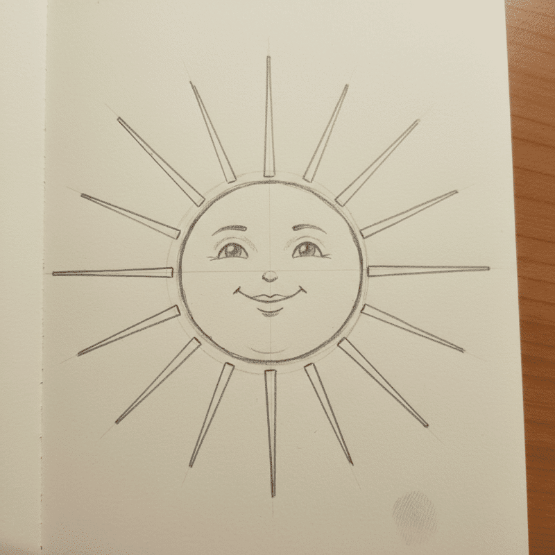 Shine Bright! Your Super Simple Guide on How to Draw a Sun