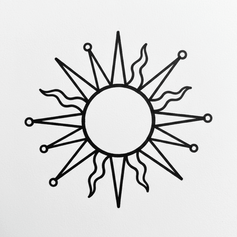 Shine Bright! Your Super Simple Guide on How to Draw a Sun