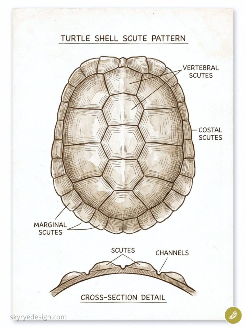 Turtle Shell Drawing Tutorial Easy Guide: How to Draw a Turtle Step-by-Step