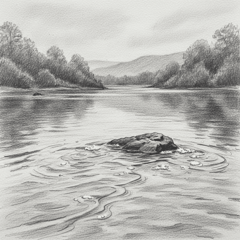 How to Draw a River: Why Yours Looks Like a Blue Road
