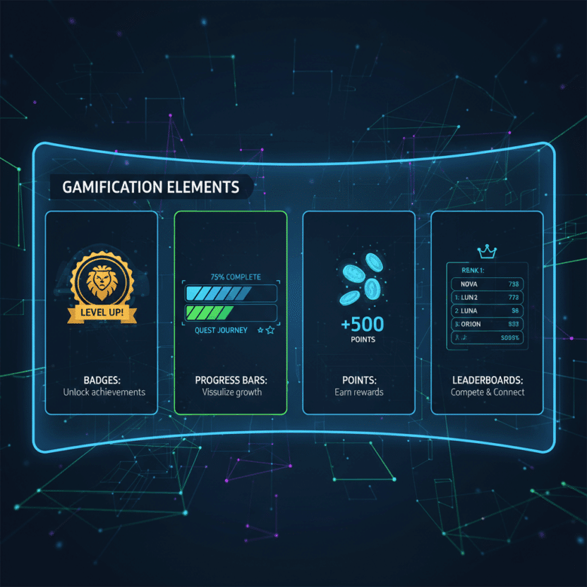 Level Up Your Design: Gamification UI UX