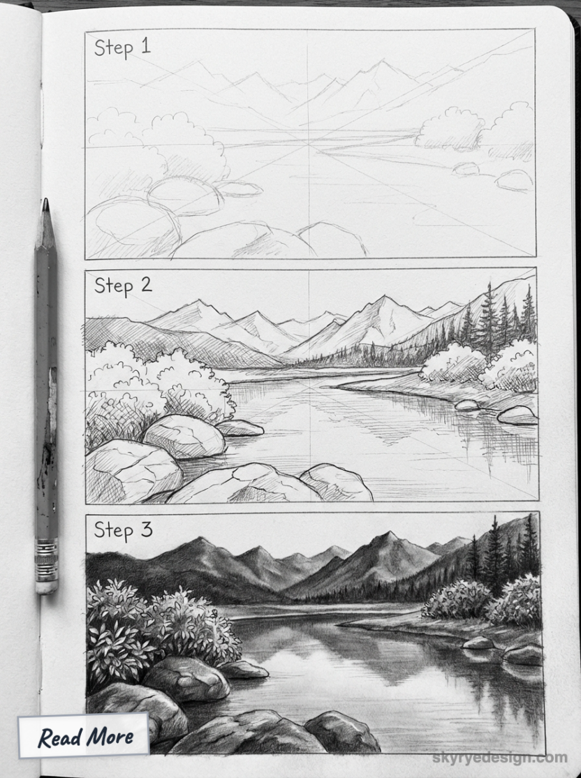 Draw Rivevrs How to Draw a River: Why Yours Looks Like a Blue Road