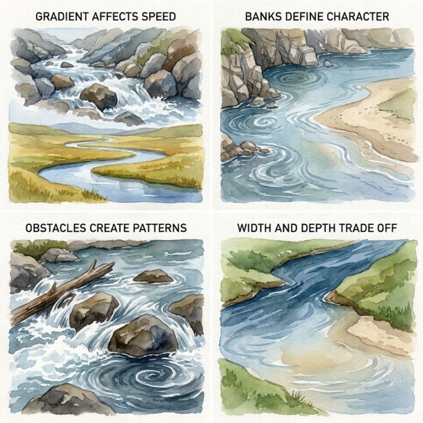 Water Level Drawing Rivers How to Draw a River: Why Yours Looks Like a Blue Road