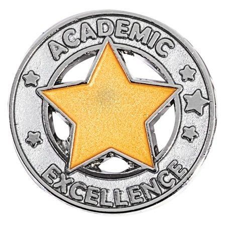 _ 16 Academic excellence badge with a central gold star, surrounded by smaller stars on a silver background. Ideal for recognizing student achievements. | Sky Rye Design Academic excellence badge with a central gold star, surrounded by smaller stars on a silver background. Ideal for recognizing student achievements.