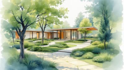 landscape architecture sketches