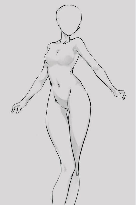 20+ Gesture Drawing Poses to Enhance Your Art Skills Sketch of a faceless human figure in a dynamic pose, showcasing anatomy and form in minimalist line art style. | Sky Rye Design Sketch of a faceless human figure in a dynamic pose, showcasing anatomy and form in minimalist line art style.