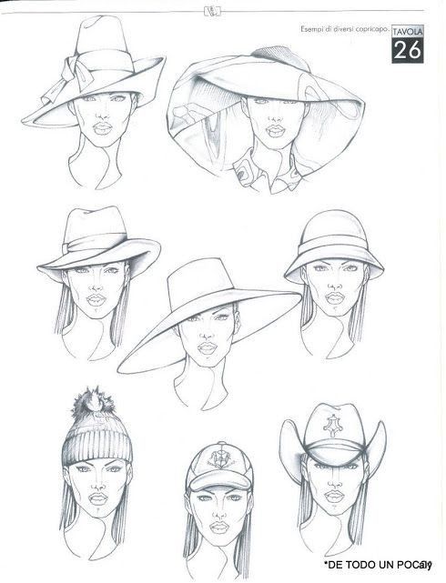 _ - 2025-12-10T120240042 Illustrated sketches of women's faces wearing eight diverse styles of hats, showcasing fashion variety and design creativity. | Sky Rye Design Illustrated sketches of women's faces wearing eight diverse styles of hats, showcasing fashion variety and design creativity.