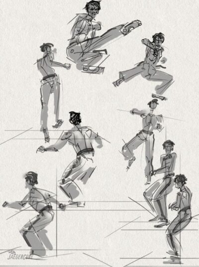 Drawing People in Motion: Tips for Stunning Dynamic Sketches