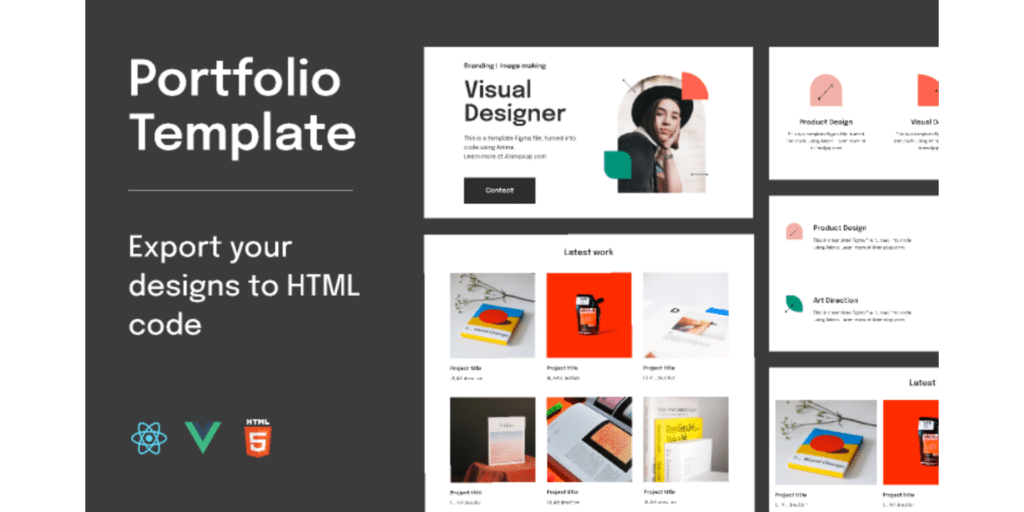 8ff9cb11b989edfcfa89196aa3e91379ce750325 Portfolio template for visual designers, showcasing export to HTML, featuring design projects, product and art direction examples. | Sky Rye Design Portfolio template for visual designers, showcasing export to HTML, featuring design projects, product and art direction examples.